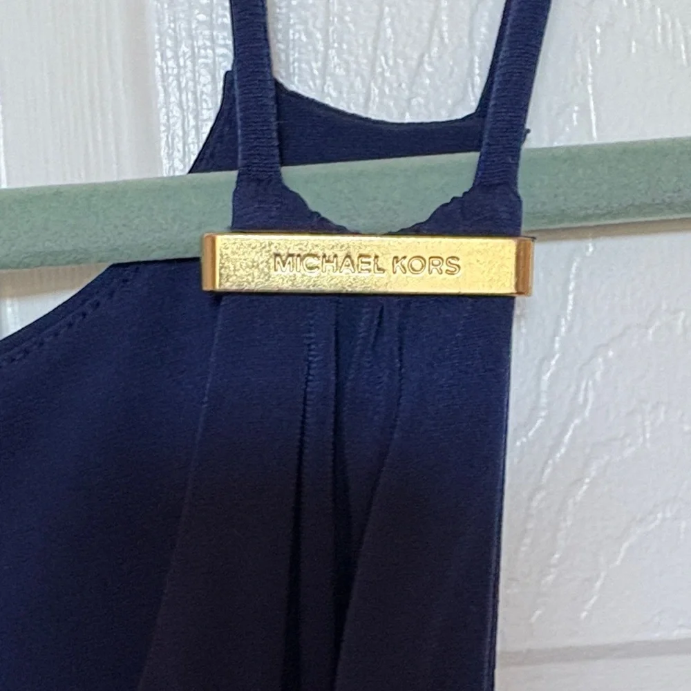 Michael Kors Deep Blue Maxi Dress - Picture 7 of 8